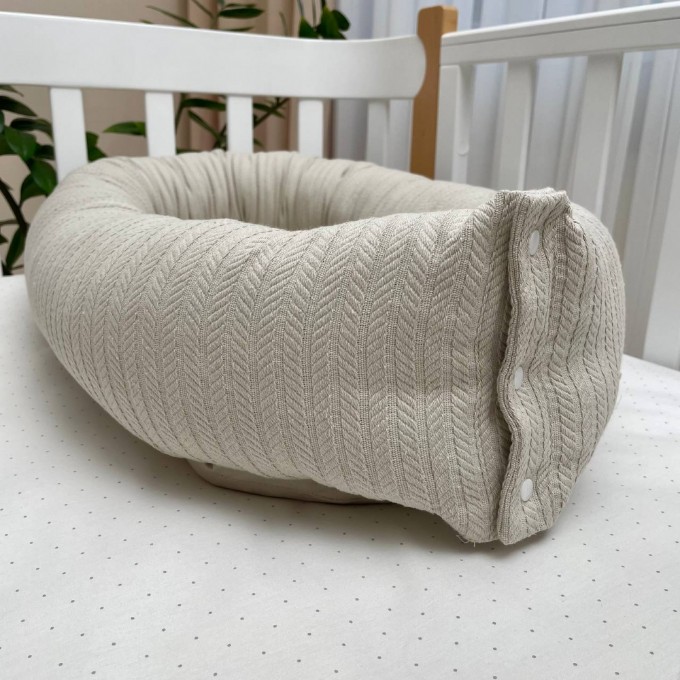 Protectie somn – Baby Nest Velvet bej